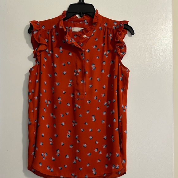 Loft Sleeveless Blouse - Picture 1 of 2